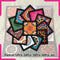 Beautiful Calligraphy Wall Tile Stickers - 12 Pcs Self-Adhesive Decor