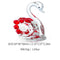3D Calligraphy Glass Sculpture