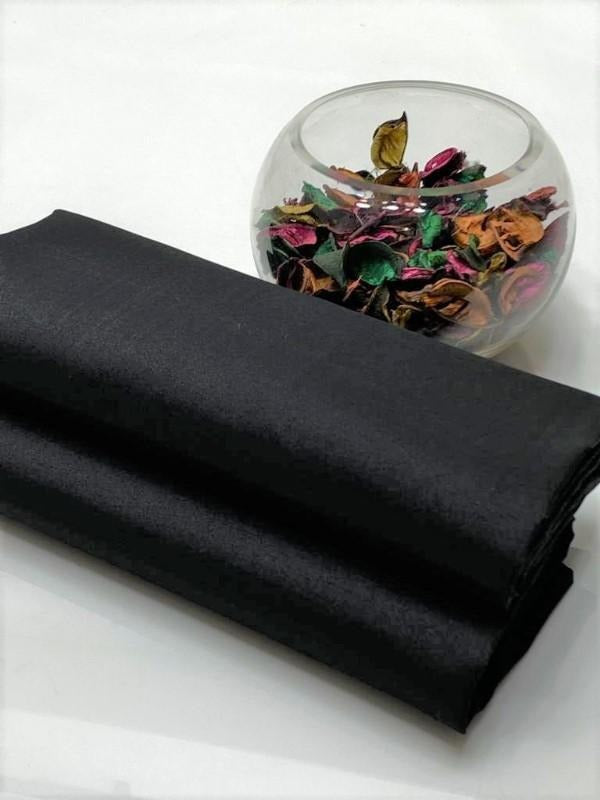 2 Pcs Women's Unstitched Katan Silk Plain Suit
